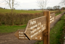 Good, sign-posted paths for riding