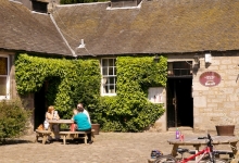 Courtyard and outside seating