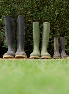 Wellington boots